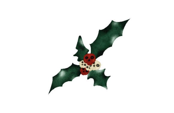 A Brand Designer’s Take on Spooky Christmas Holly for Crafty Holiday Campaigns