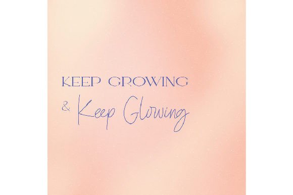 A Motivating Watercolor Design for Crafts and Growth