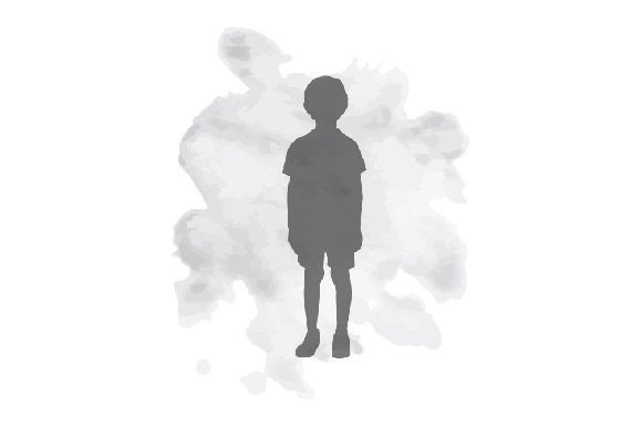 A Vintage Watercolor Boy for Craft & Design Business Assets