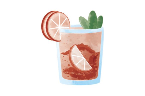A Watercolor Paloma Cocktail for Crafts & Happy Hour Branding