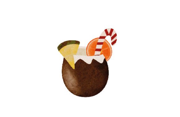 A Watercolor Piña Colada Craft for Your Christmas Brand