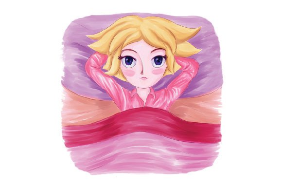 Crafting Family Content with a Watercolor Little Girl