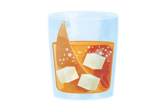 Crafting Happy Hour Visuals with a Classic Cocktail Watercolor